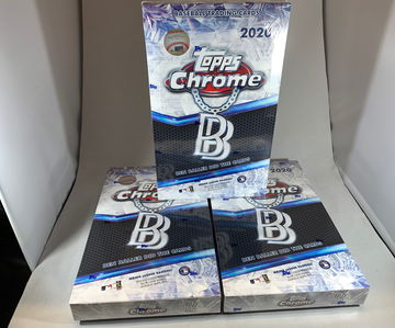 2020 Topps Chrome Ben Baller -- 3 Box Lot