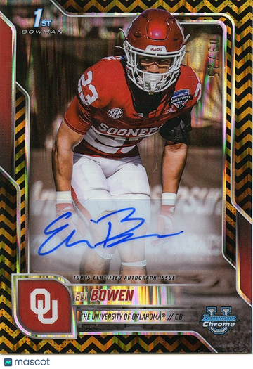 2025 Bowman Chrome Eli Bowen Chrome Rookie Topps