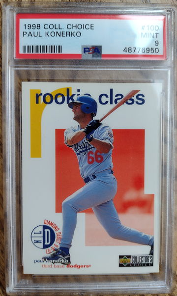 1998 Collector's Choice Paul Konerko PSA 9
