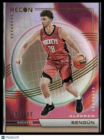 2022-23 Panini Recon Alperen Sengun #48 Holo Bronze SN