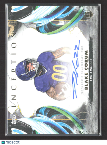 2024 Topps Inception Blake Corum #RAV-BC Auto