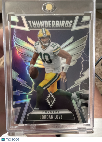 2025 Panini Phoenix Jordan Love #18 Silver Rookie Insert Panini Authentic