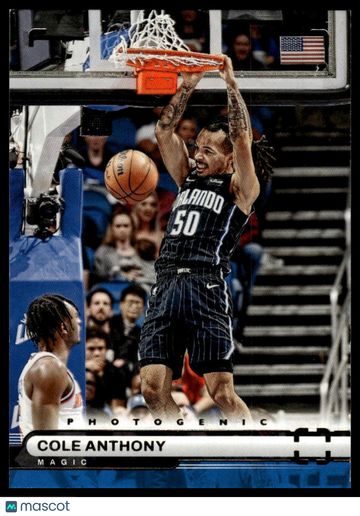 2022-23 Panini PhotoGenic Cole Anthony #6