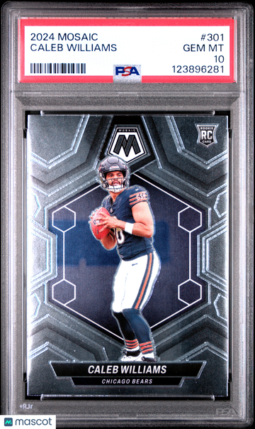 2024 Panini Mosaic Caleb Williams #301 PSA 10