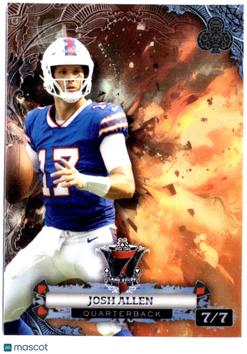 2024 Wild Card Card Studio Josh Allen Buffalo Bills 7/7 NFL Football Card