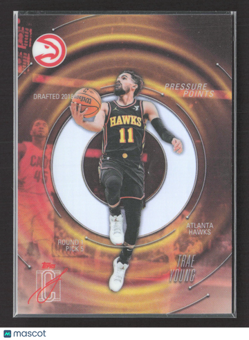 2026 Topps Chrome Basketball Pressure Points Trae Young #PP-10