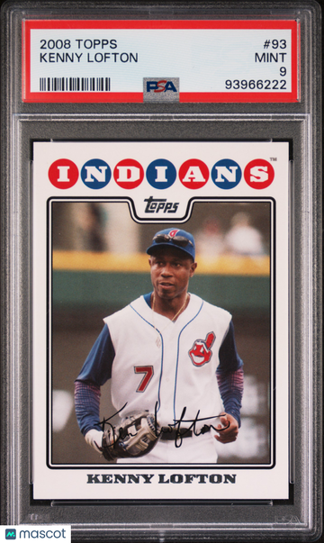 2008 Topps Kenny Lofton #93 PSA 9