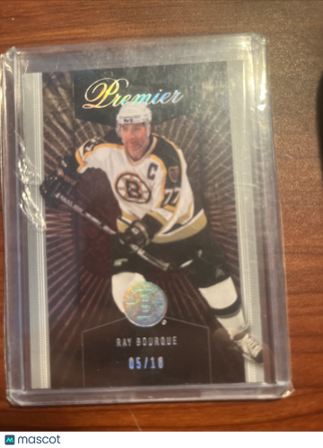 2009-10 O-Pee-Chee Premier Ray Bourque Steve Mason #43 Gold Spectrum