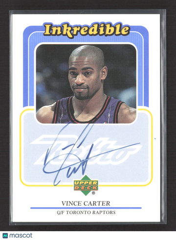 1999 Upper Deck Retro Inkredible Vince Carter #VC