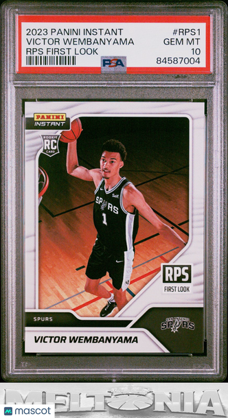 2023-24 Panini Instant NBA RPS First Look Victor Wembanyama #RPS-1 RC PSA 10