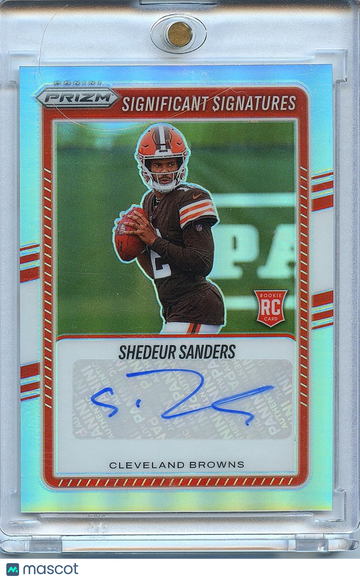 2025 Panini Prizm Shedeur Sanders Rookie Panini Authentic