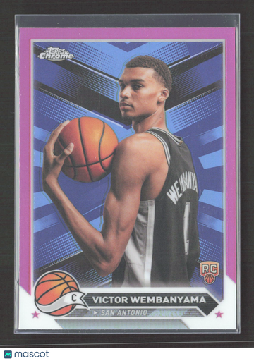 2024 Topps Chrome Victor Wembanyama #1 Pink RC