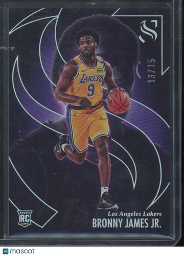 2024 Panini Silhouette Basketball Bronny James Jr. #78 Scope /15 RC