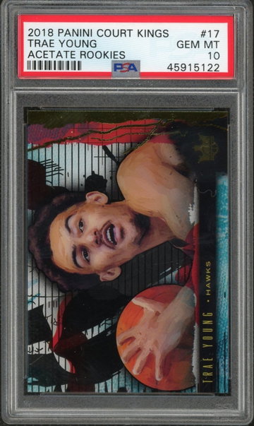 Trae Young 2018 Acetate Rookies PSA 10