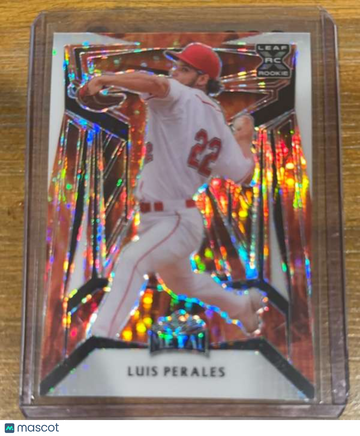 2023 Leaf Metal - Fire Mojo Luis Perales #B-79