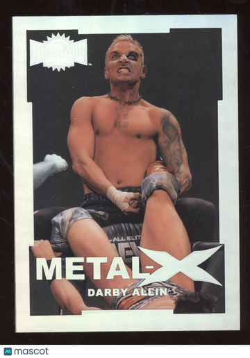 2022 SkyBox Metal Universe AEW Metal-X Darby Allin #MX-50
