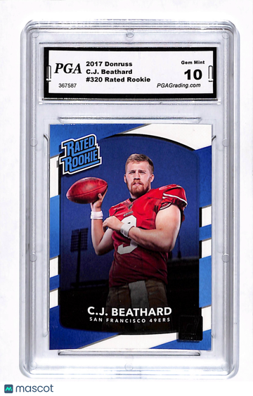 2017 Donruss Rated Rookie C.J. Beathard #320