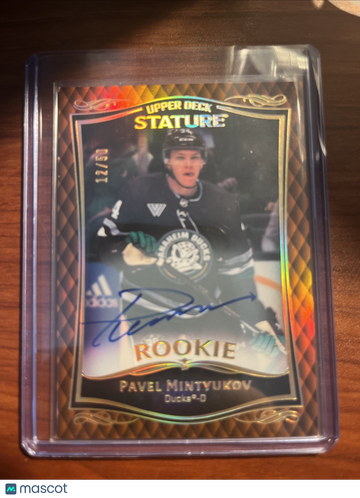 2023-24 Upper Deck Pavel Mintyukov #49 Orange Rookie Upper Deck