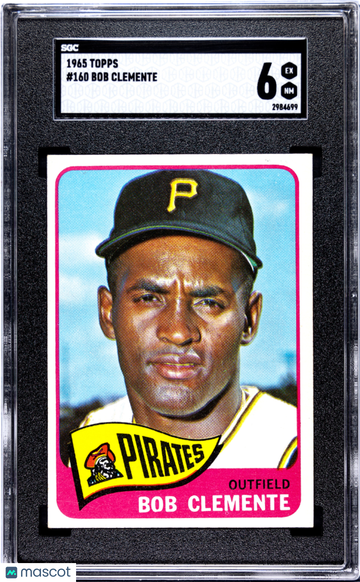 1965 Topps Bob Clemente #160 SGC 6