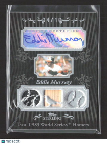 2008 Topps Sterling Eddie Murray Relic Topps