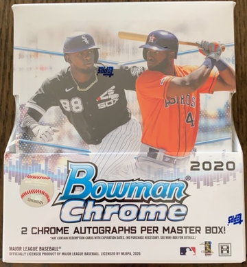 2020 Bowman Chrome Sealed Box