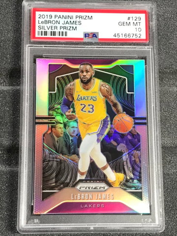 Lebron James Silver Prizm