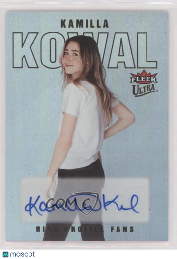 2021-22 Upper Deck Fleer Ultra - High Profile Fans SP Kamilla Kowal #5000-KK [None]