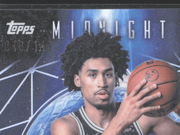 2025 Topps Midnight Moonfall Dylan Harper #MF-22 /149 RC