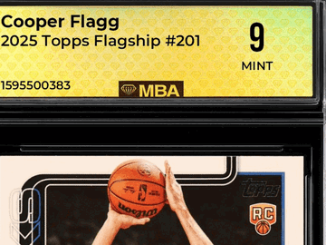 2025 Topps Flagship Cooper Flagg #201 MBA 9