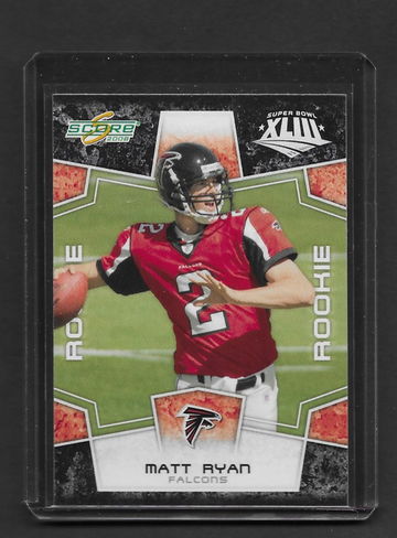 2008 Score SSP Black Edition Matt Ryan RC  100 Made