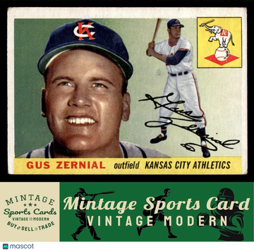 1955 Topps Gus Zernial #110
