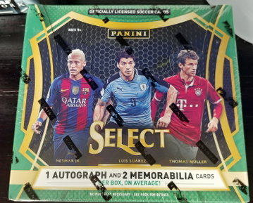 2016 Select Soccer Sealed 6 Boxes