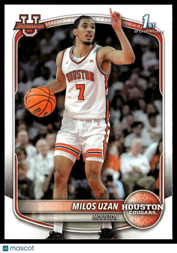 2025-26 Bowman Milos Uzan #BPP-40 Prospects
