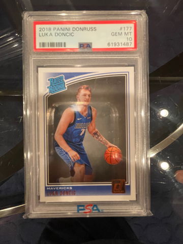 2018 Donruss Luka Doncic PSA 10