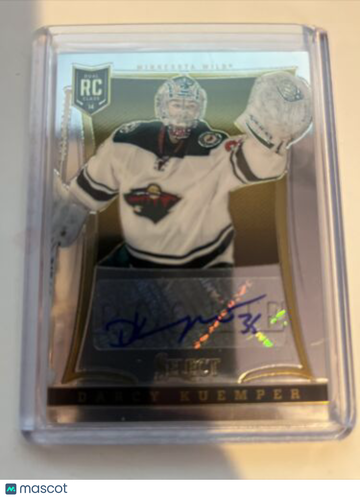 2013-14 Panini Select Darcy Kuemper #159 Parallel