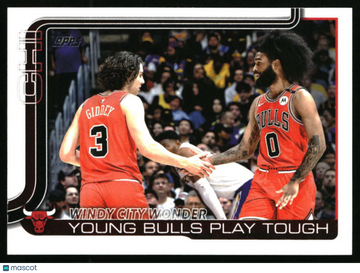 2025-26 Topps Windy City Wonder: Young Bulls Play Tough #277 Chicago Bulls