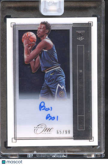 2020 Panini One and One Bol Bol #RA-BOL /99