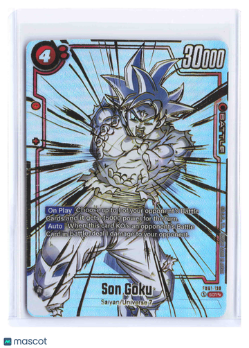 Son Goku Holo Secret Rare Alt-Art SCR #FB01-139