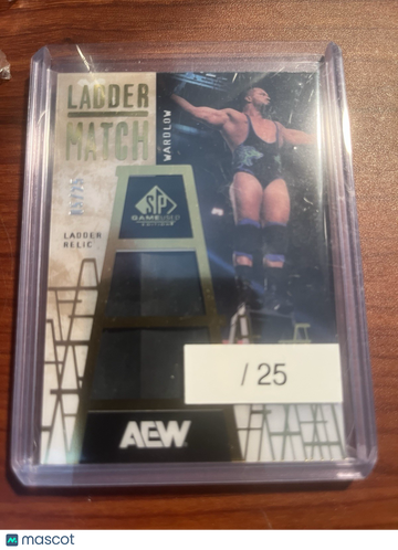 2025 Upper Deck AEW SP Game Used Wardlow #LM-WW Relic Insert