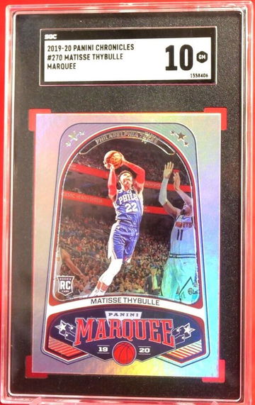 Matisse Thybulle Rookie Marquee 2019 Basketball Card #270 SGC 10