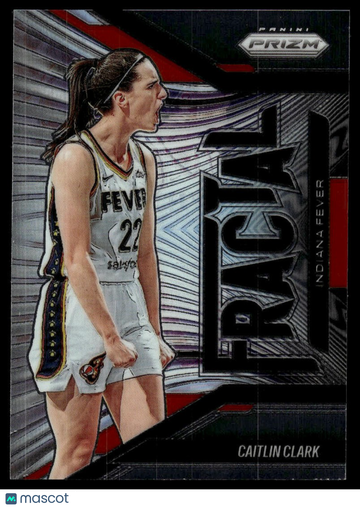2025 Panini Prizm WNBA Caitlin Clark #4 Fractal