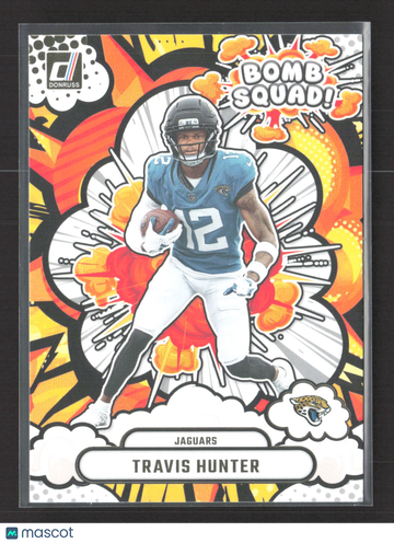 2025 Panini Donruss Bomb Squad Travis Hunter #BS-THR