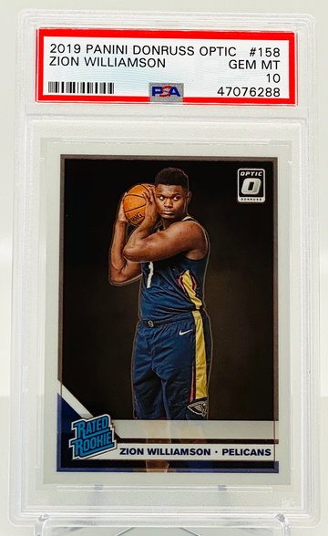 Zion Williamson Optic Base RC PSA 10 47076288