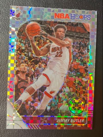 2019 -20 Panini Hoops Premium Stock #146 Jimmy Butler Checkerboard Prizm /149