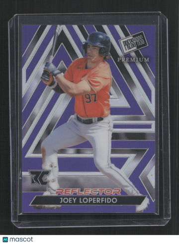 2024 Press Pass Premium Baseball JOEY LOPERFIDO #56 ROOKIE REFLECTOR RC,/20,SN