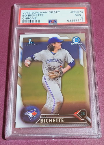 2016 Bowman Draft  Bo Bichette PSA 9 RC