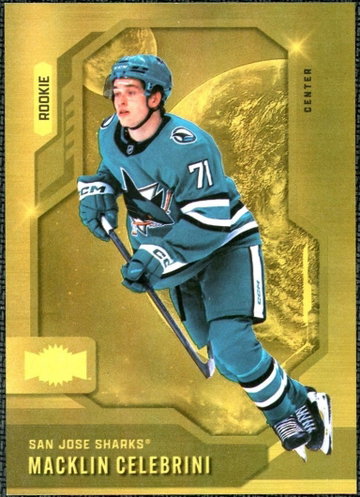 2024 Metal Universe #136 Macklin Celebrini Gold Spectrum FX