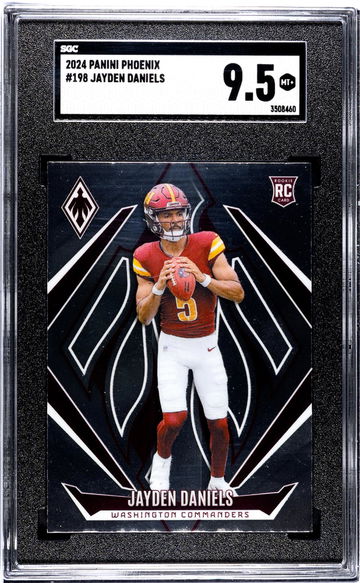 2024 Panini Phoenix #198 Jayden Daniels SGC 9.5