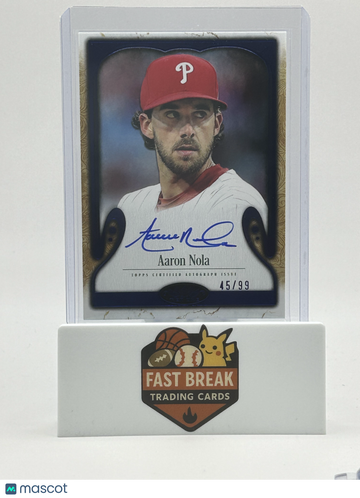 2026 Topps Tier One Tier One Shots Aaron Nola #T1S-AN /99