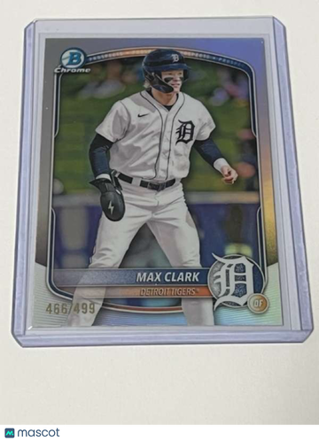 2025 Bowman - Chrome Prospects Refractor Max Clark #BCP-24